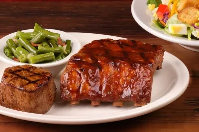 Filet* 6oz & Ribs
