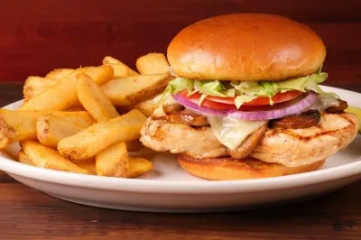 Mushroom Jack Chicken Sandwich
