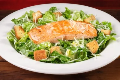 Salmon Caesar Salad
