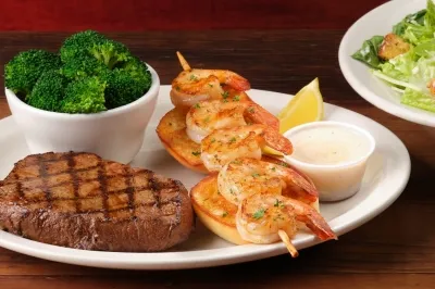 Sirloin* & Grilled Shrimp
