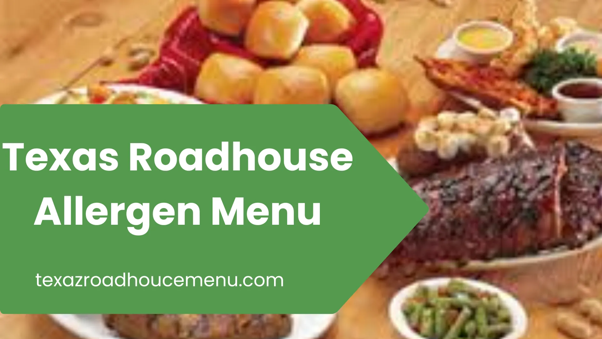 Texas Roadhouse Allergen Menu