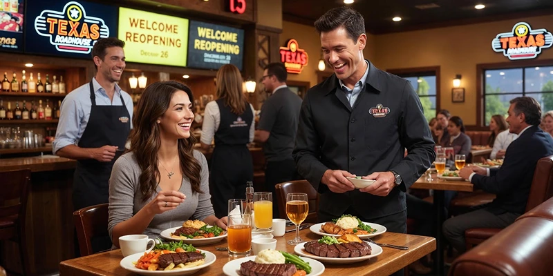 Texas Roadhouse reopening December